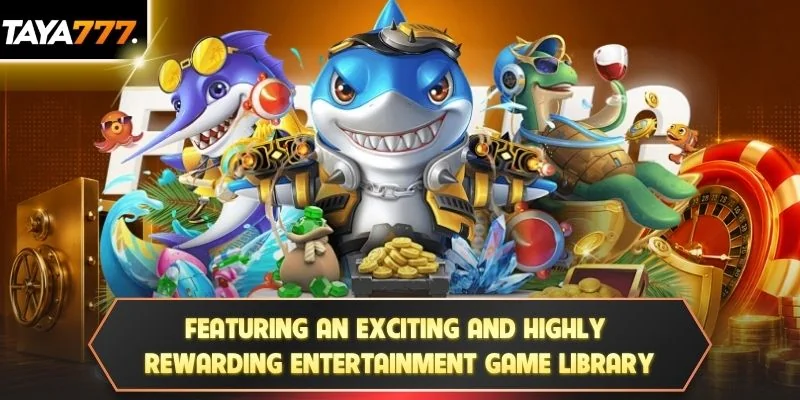 Featuring an exciting and highly rewarding entertainment game library